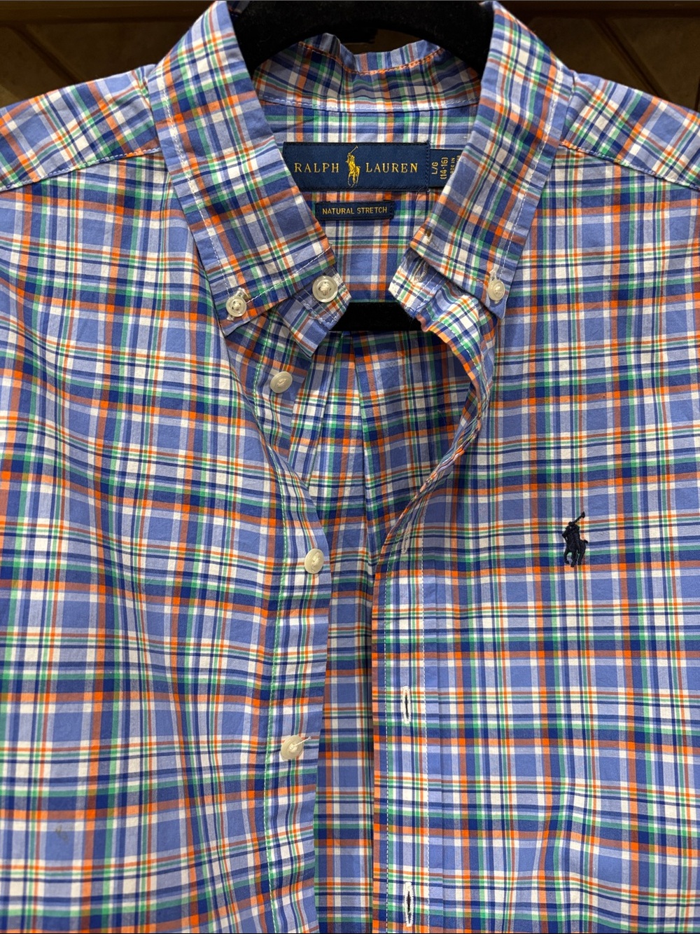 Ralph Lauren Multicolor Plaid Button-Down Shirt
